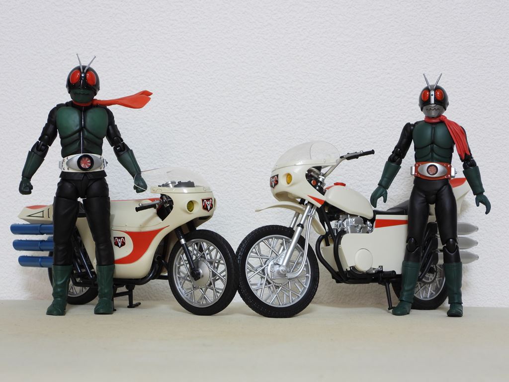 驚きの安さ S.H.Figuarts 真骨彫製法 仮面ライダー新1号、新サイクロン